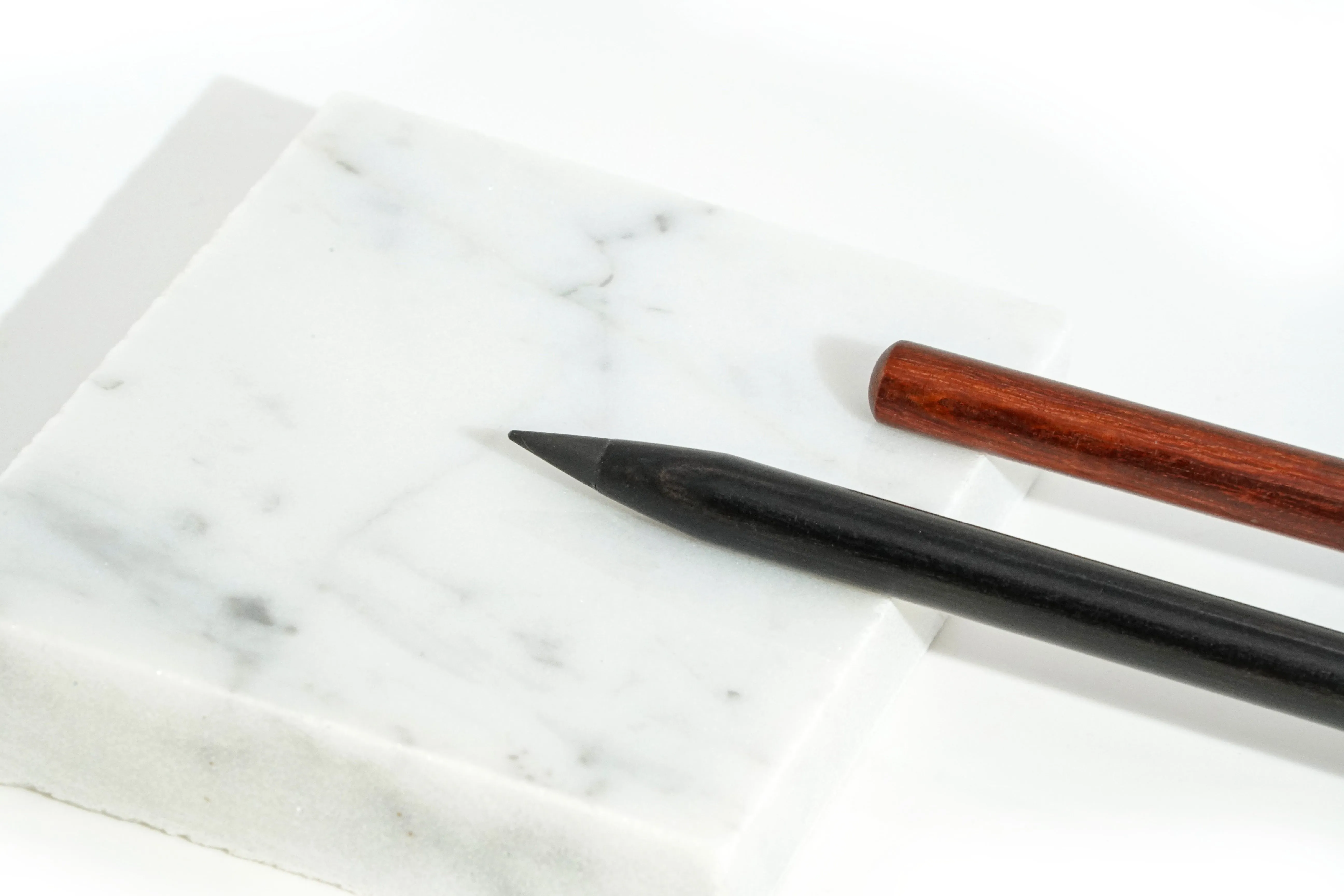 Red Sanders/ African Blackwood Graphite Pencil