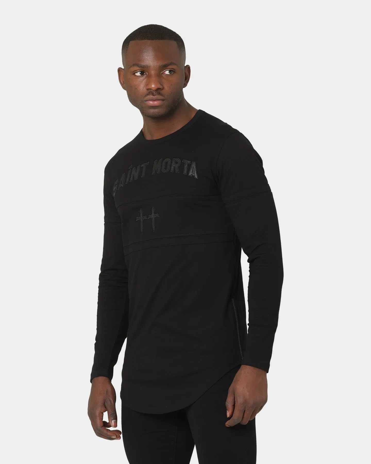 Saint Morta Renegade Kingdom Long Sleeve T-Shirt Black/Black