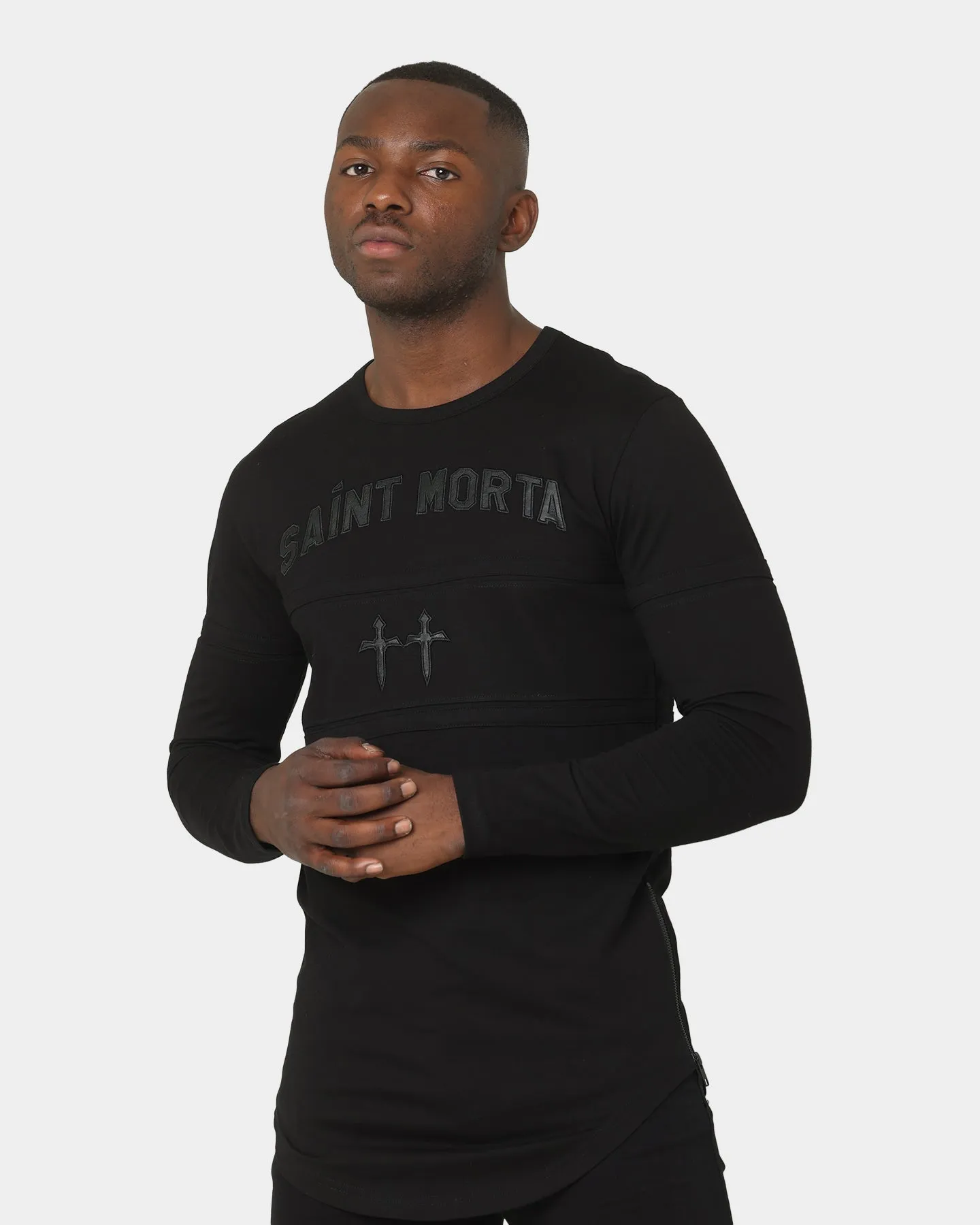 Saint Morta Renegade Kingdom Long Sleeve T-Shirt Black/Black