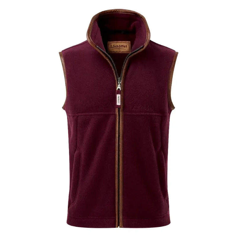Schoffel Little Oakham Boys Fleece Gilet - Fig