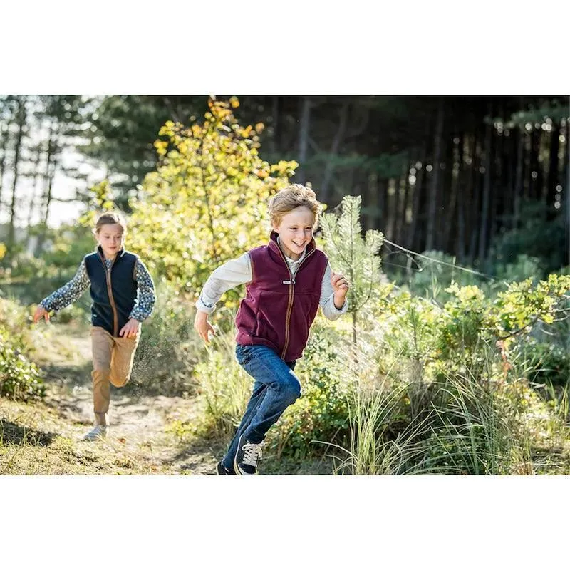 Schoffel Little Oakham Boys Fleece Gilet - Fig