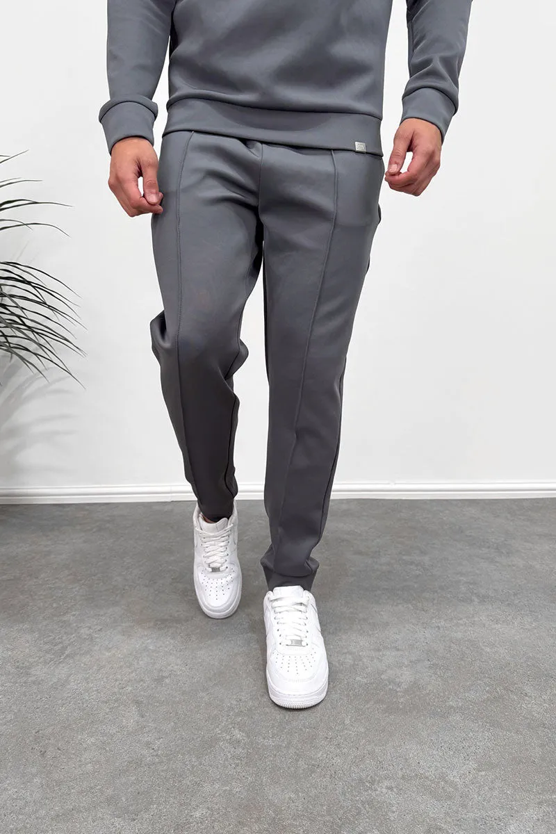 Scuba Pintuck Joggers - Charcoal