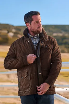 SEDONA LEATHER JACKET - CHOCOLATE