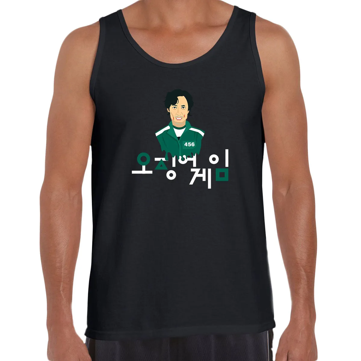 Seong Gi-Hun Character Squid Game Adults Unisex Tank Top
