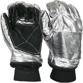 Shelby Specialty Gloves 5200 Kevlar, Aluminized, NFPA Glove, Silver/Black, 1 Pair