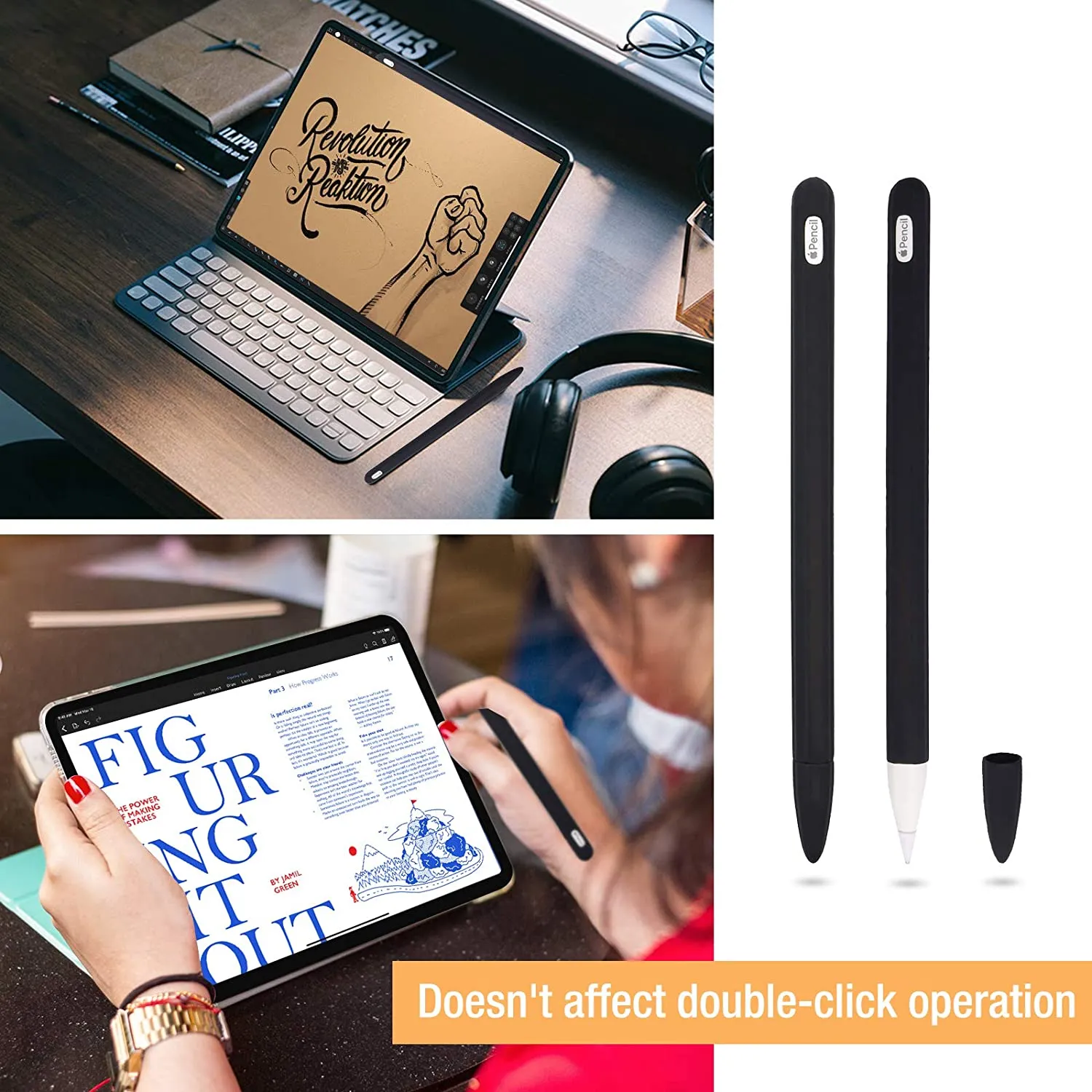 Soft Silicone Case for Apple Pencil 2nd Gen | ProCase