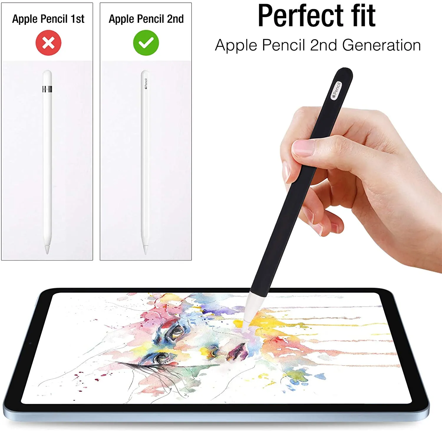 Soft Silicone Case for Apple Pencil 2nd Gen | ProCase