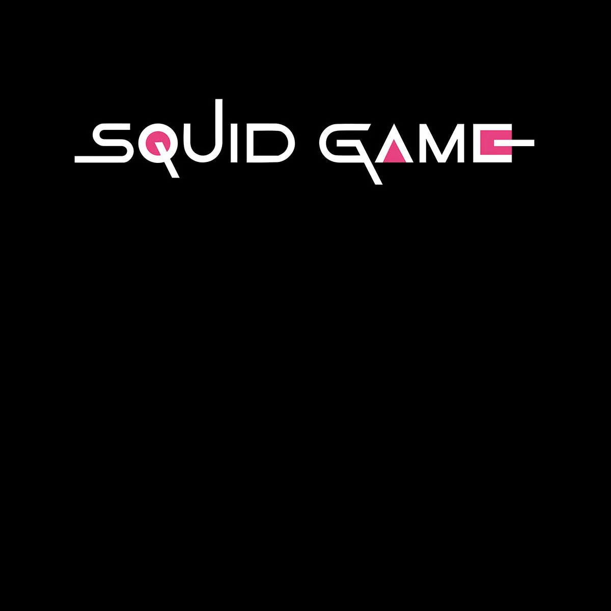 Squid Game Logo The Netflix new Drama Cosplay Costume Unisex Tank Top