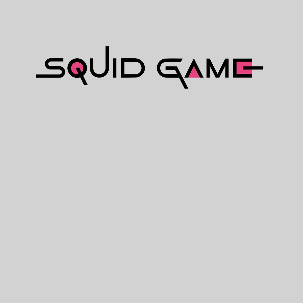 Squid Game Logo The Netflix new Drama Cosplay Costume Unisex Tank Top