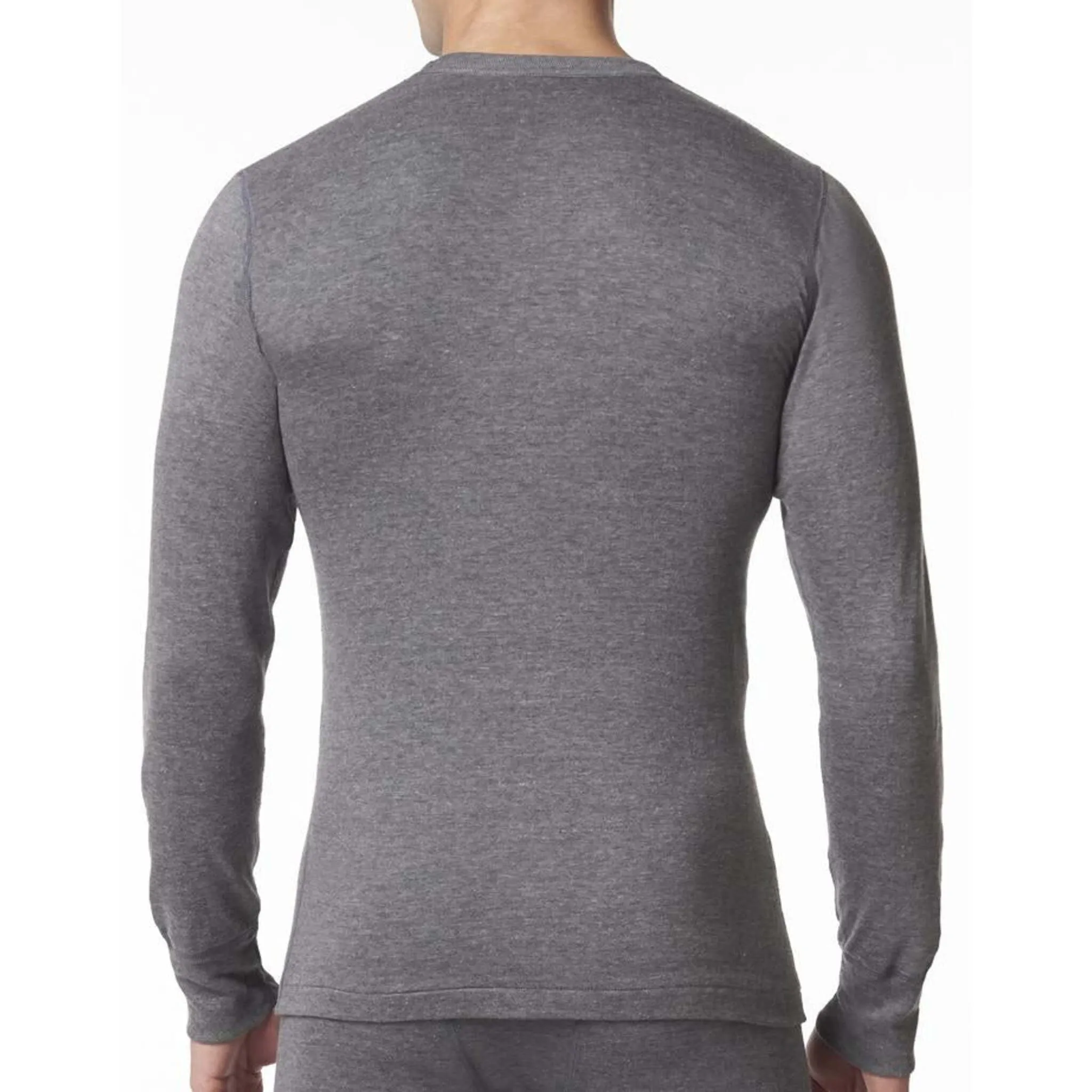 Stanfield's Men's Long Sleeve Shirt 1453 - Two-Layer Poly/Cotton, Superior Warmth & Durability, Spandex Cuffs, Ideal for Cold Weather | Sizes S-XL
