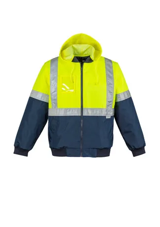 Syzmik Mens Hi Vis Quilted Flying Jacket (ZJ351)
