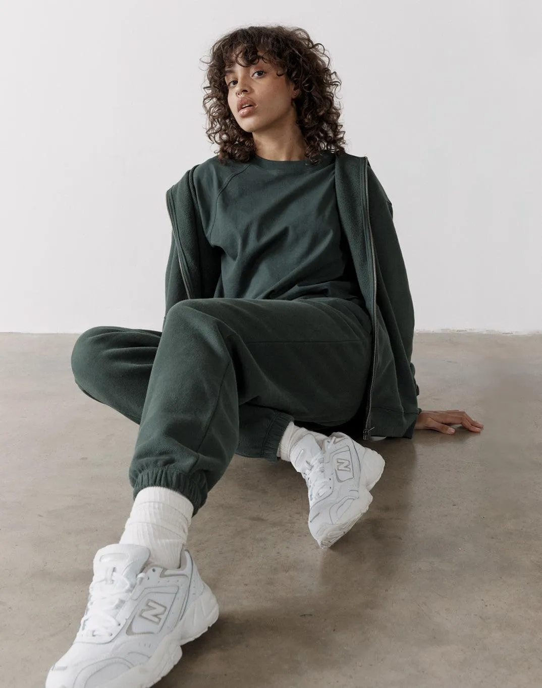 The Jogger in Earth Green
