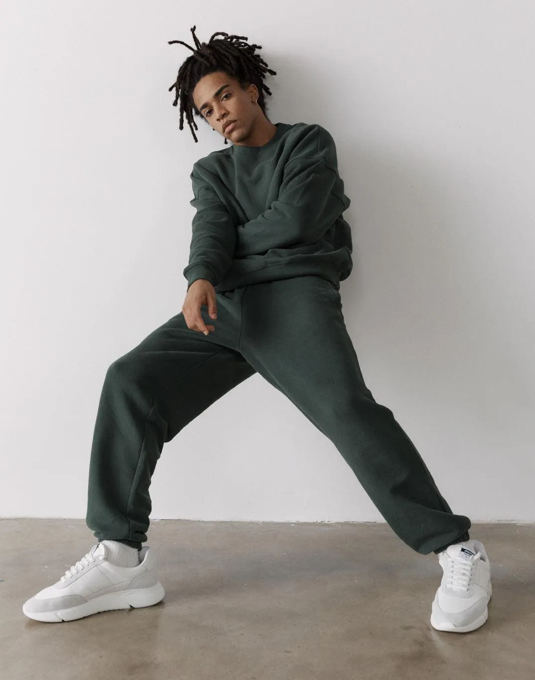 The Jogger in Earth Green