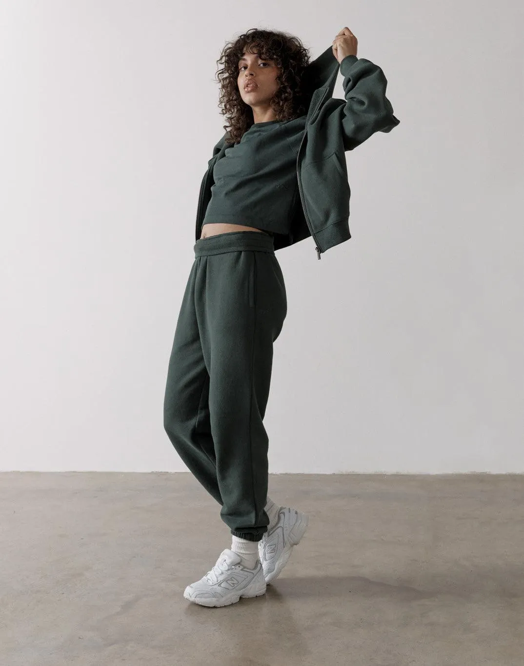 The Jogger in Earth Green