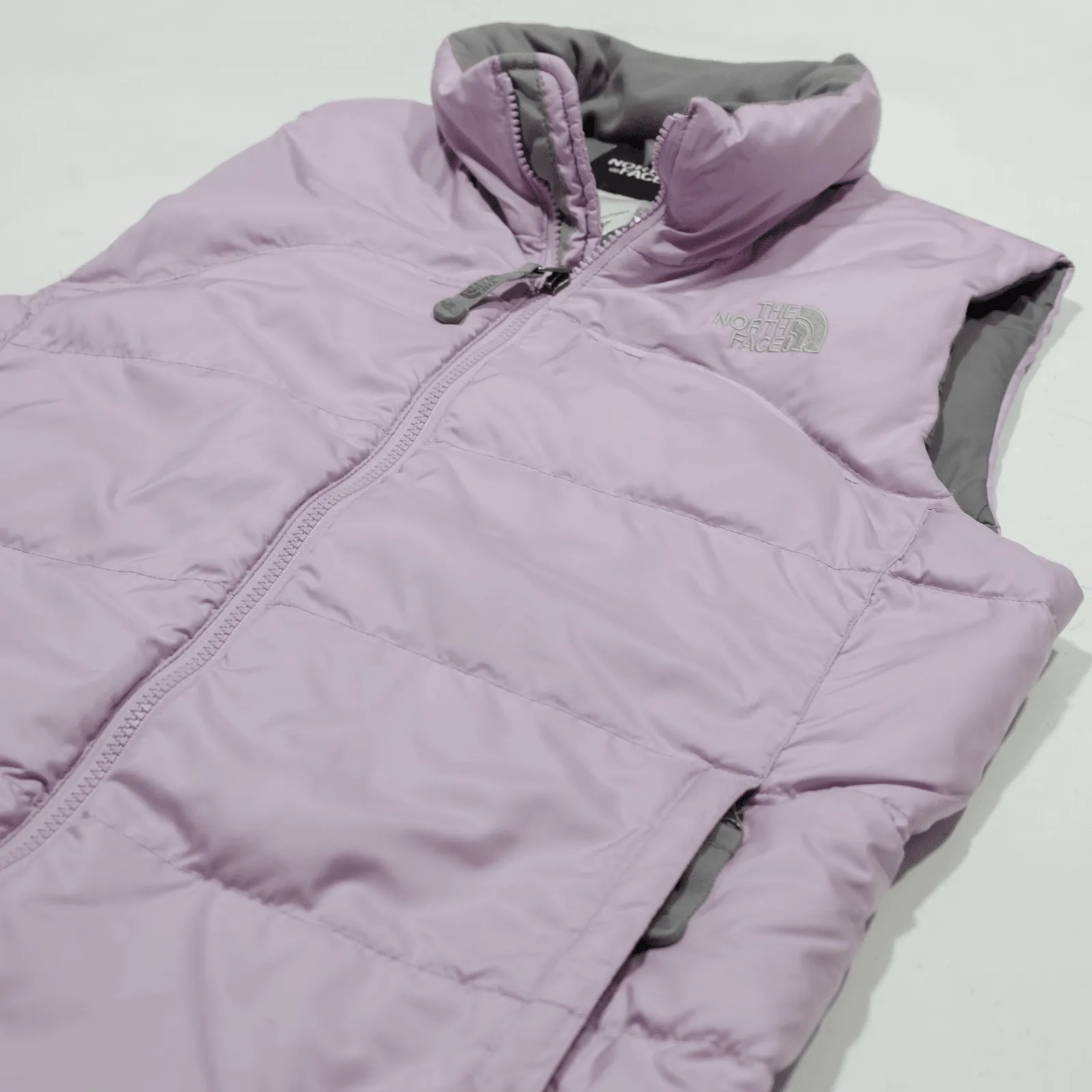 THE NORTH FACE 700 Down Insulated Womens Puffer Gilet Purple S