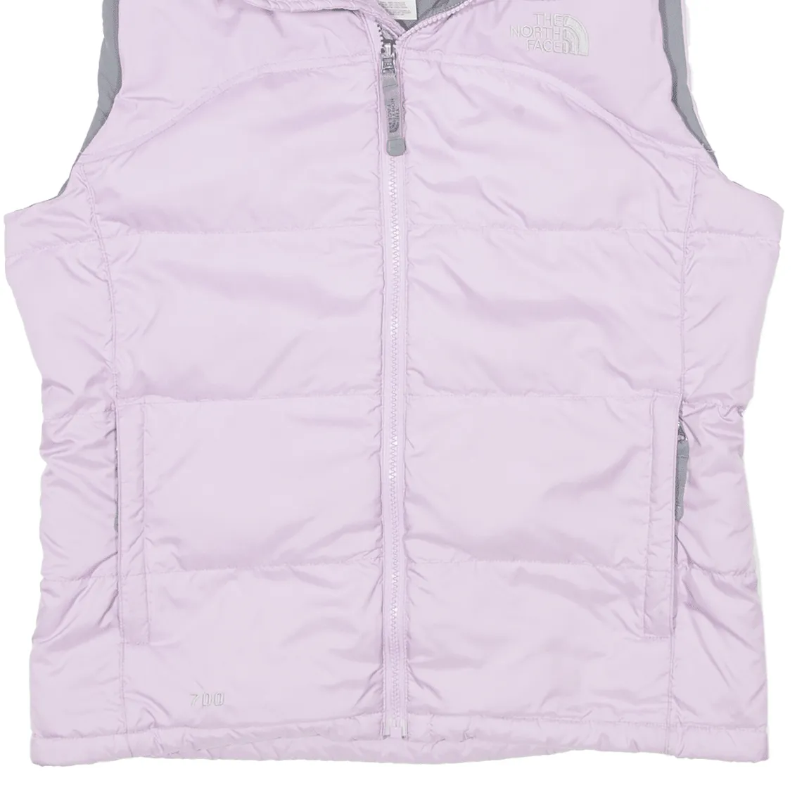 THE NORTH FACE 700 Down Insulated Womens Puffer Gilet Purple S