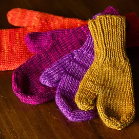 The World's Simplest Mittens DK Kit