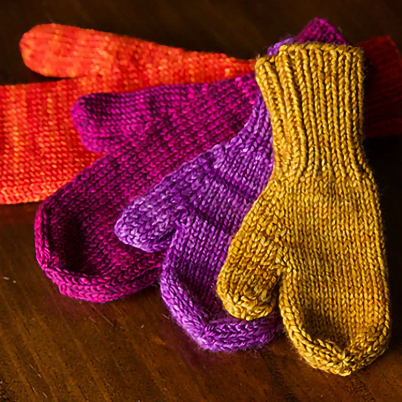 The World's Simplest Mittens DK Kit