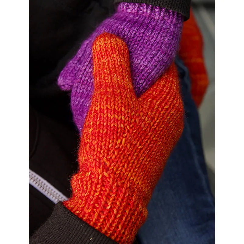 The World's Simplest Mittens DK Kit