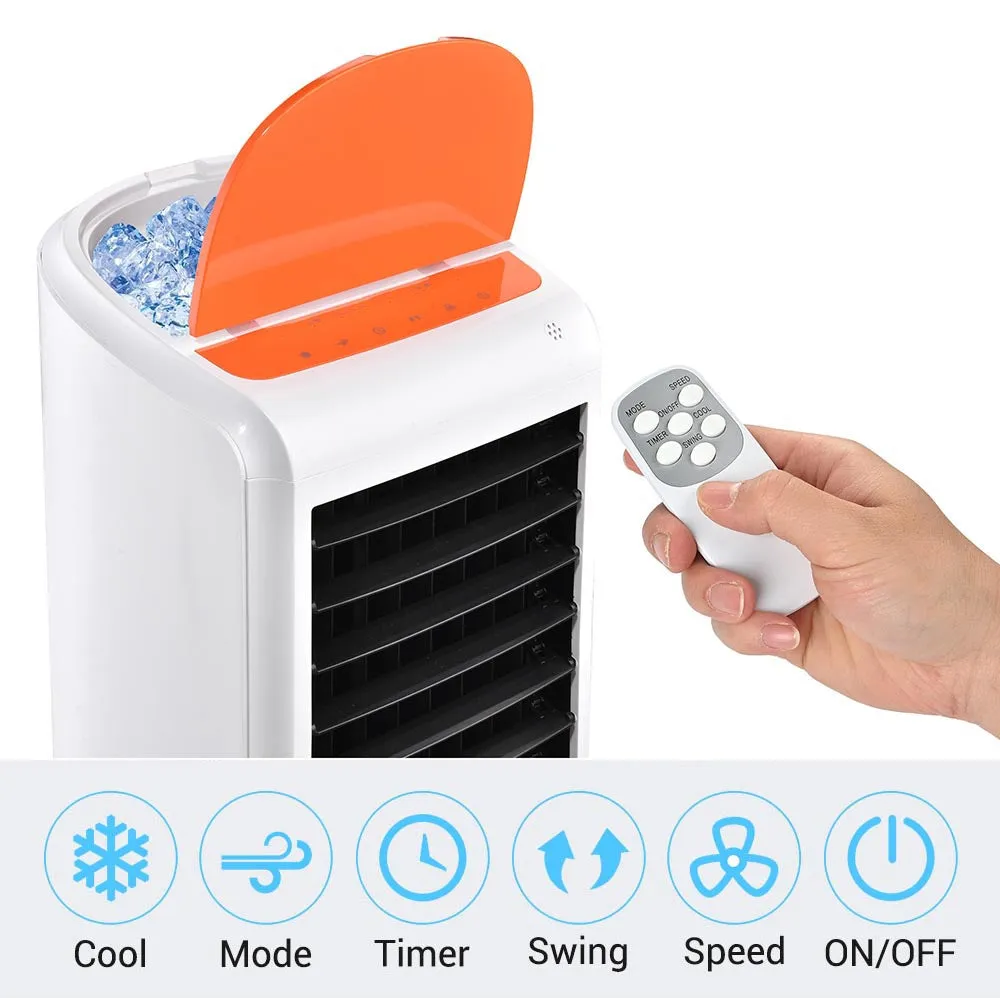 TheLAShop 65W Portable Evaporative Air Cooler Remote Control 6L Tank