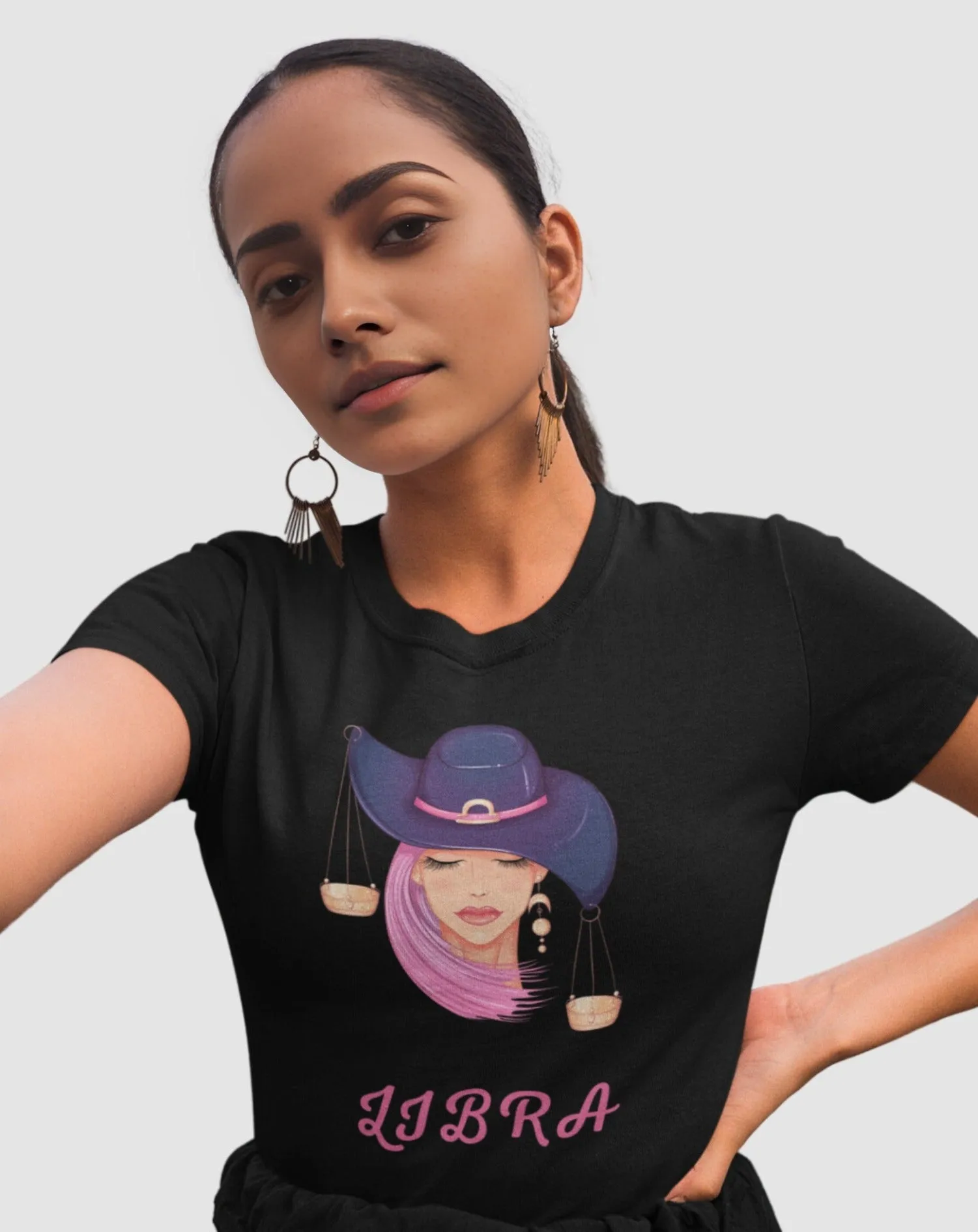 Trendy Women's Stellar Libra Crop Top