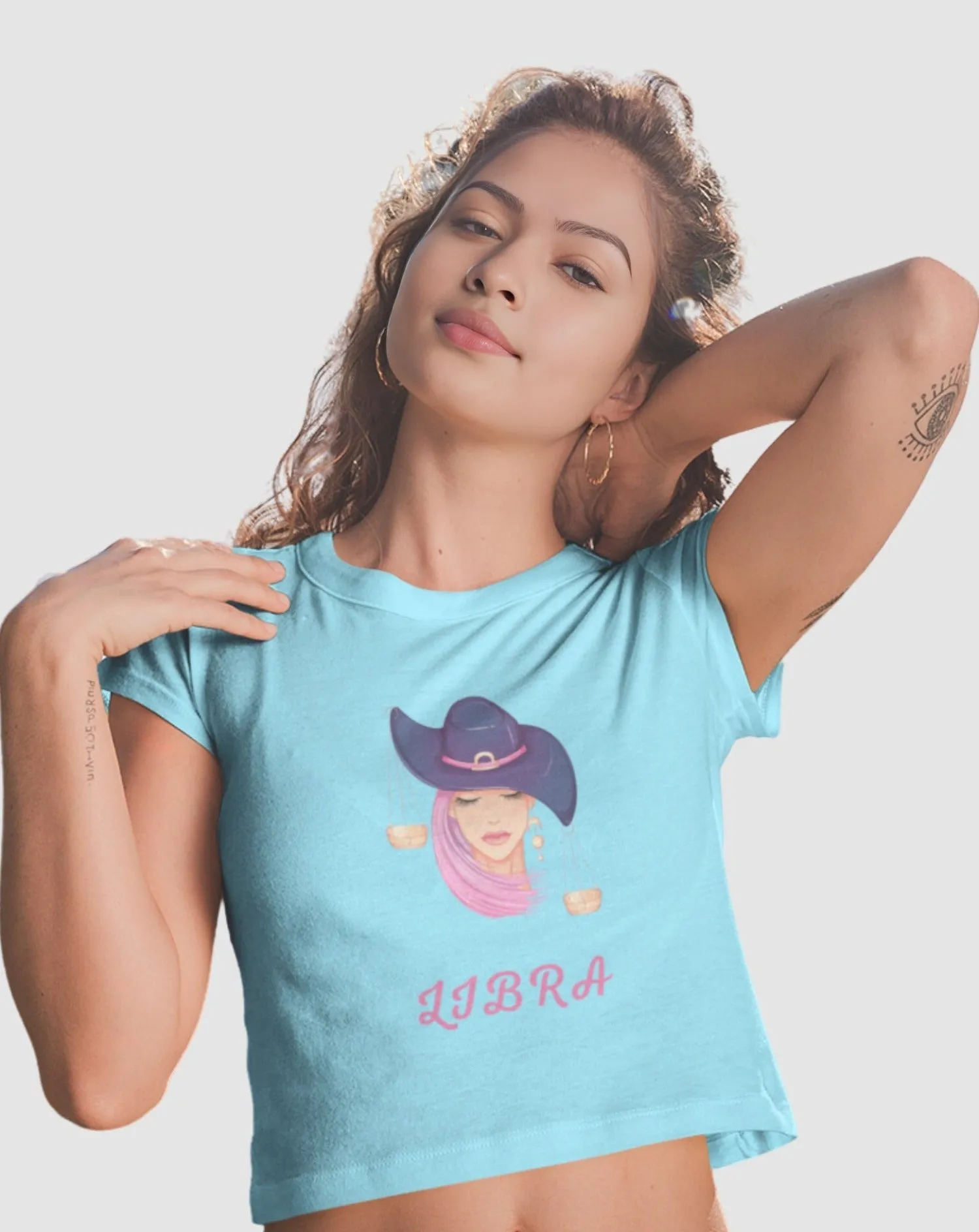 Trendy Women's Stellar Libra Crop Top
