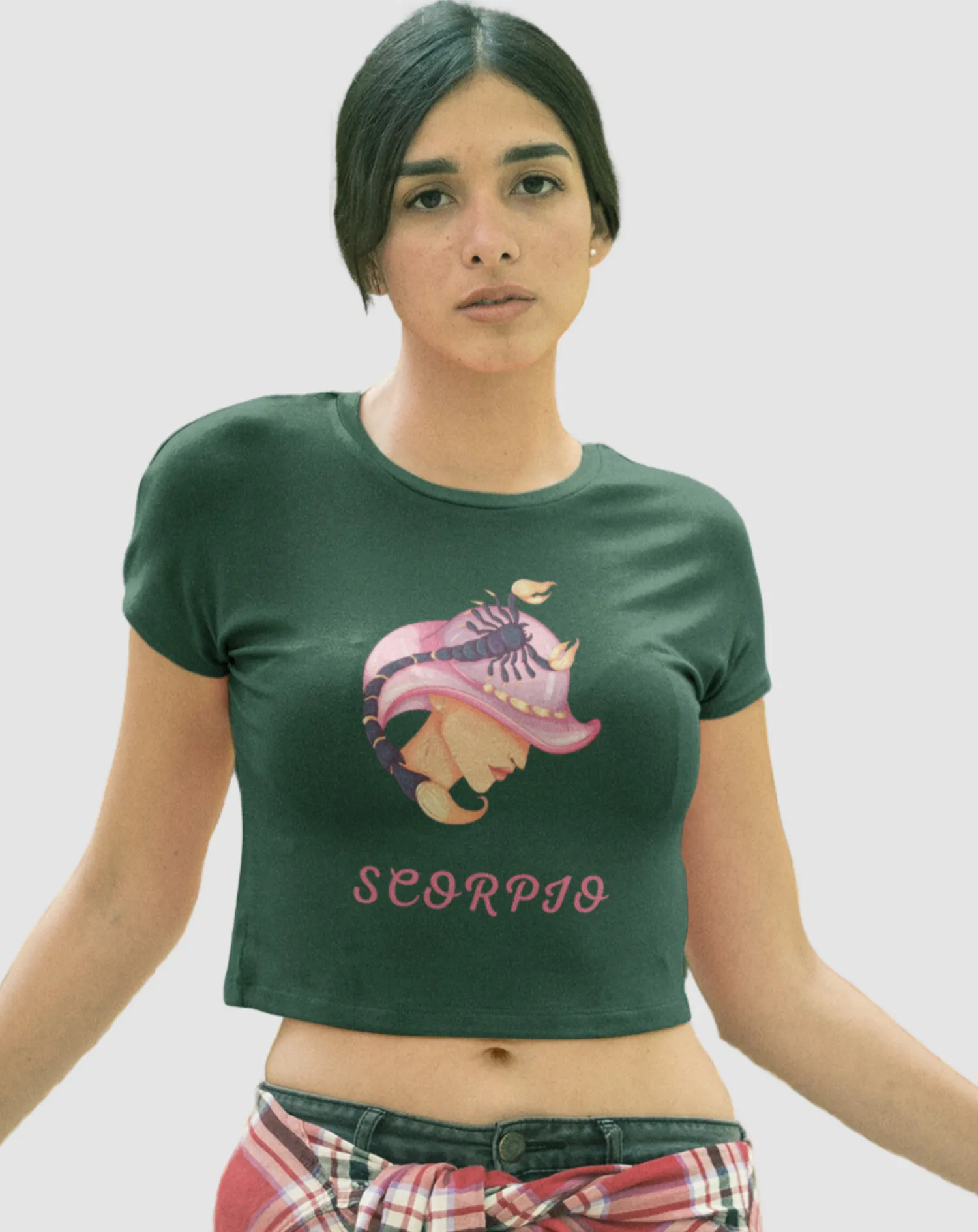 Trendy Women's Stellar Scorpio Crop Top