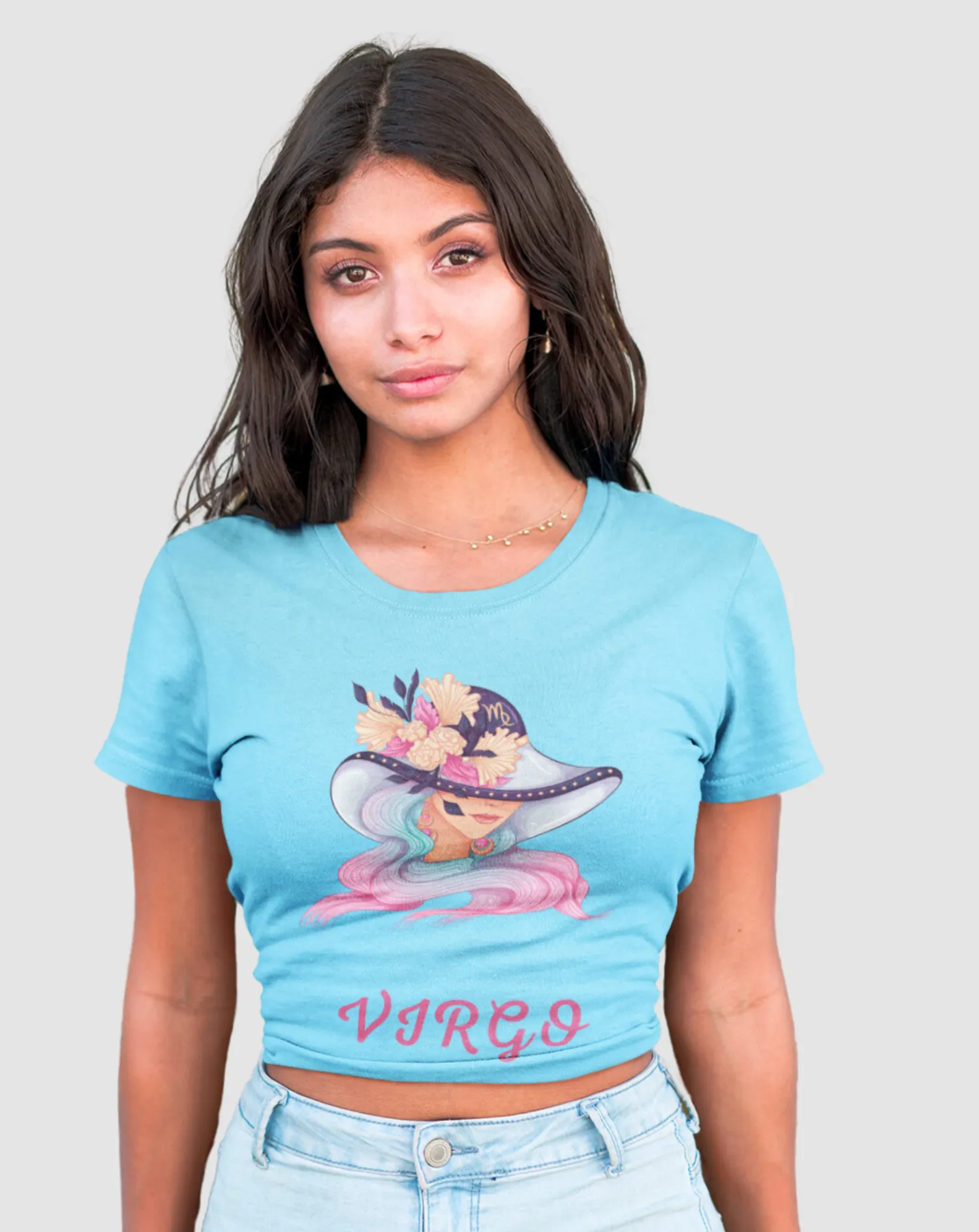 Trendy Women's Stellar Virgo Crop Top