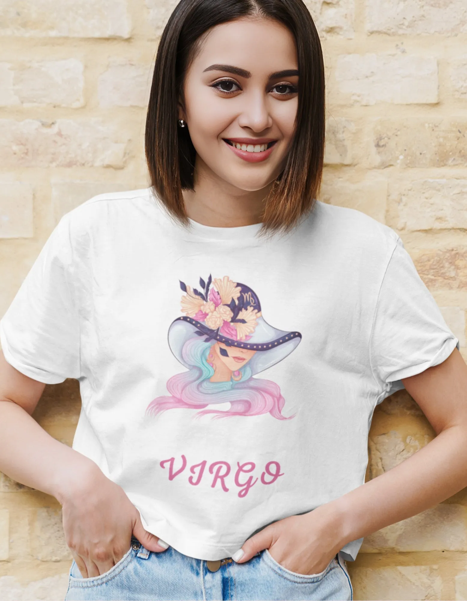 Trendy Women's Stellar Virgo Crop Top