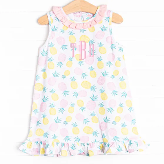Tropical Breeze Dress, Pink