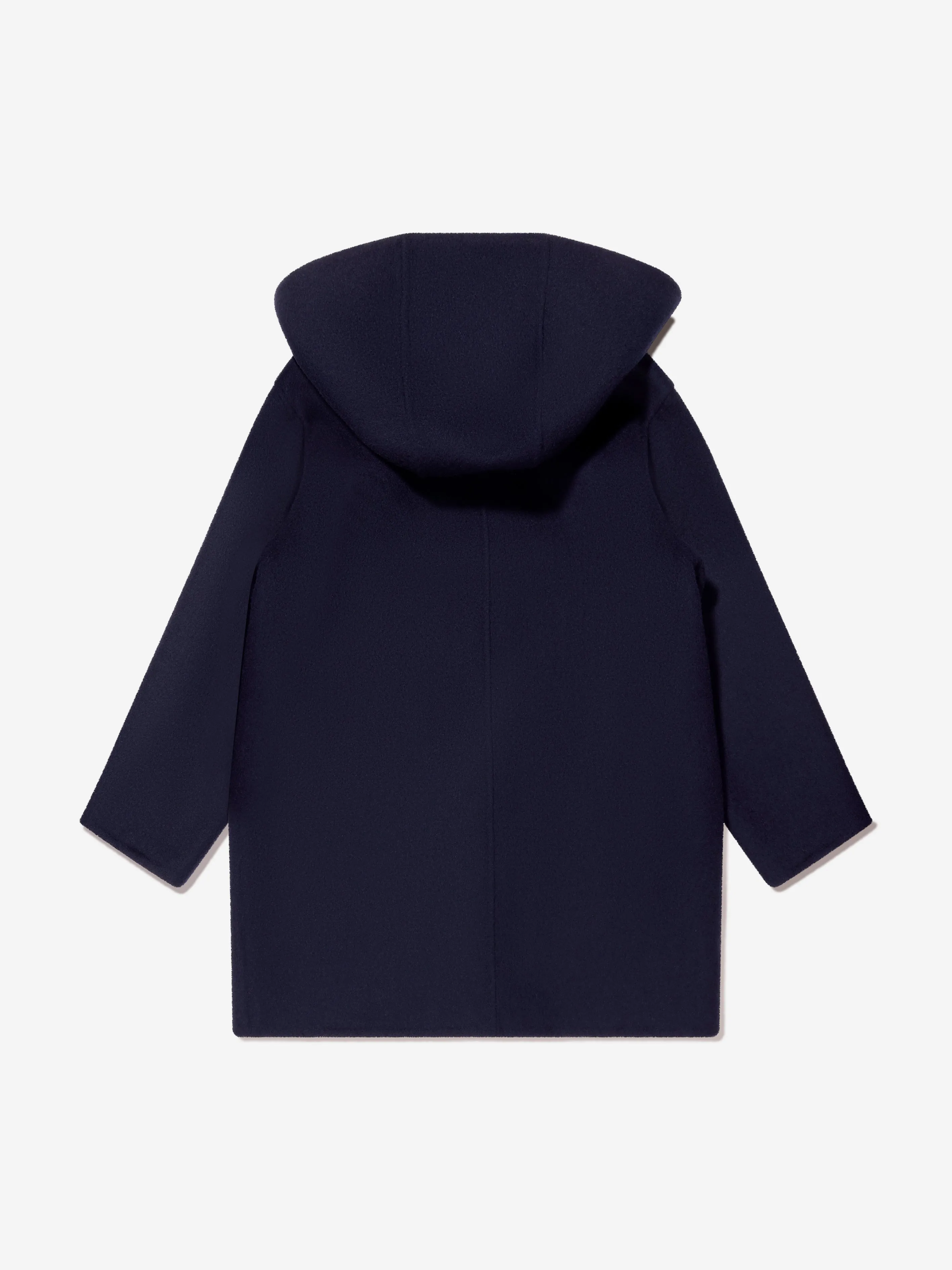 Trussardi Boys Gawir Long Coat in Navy
