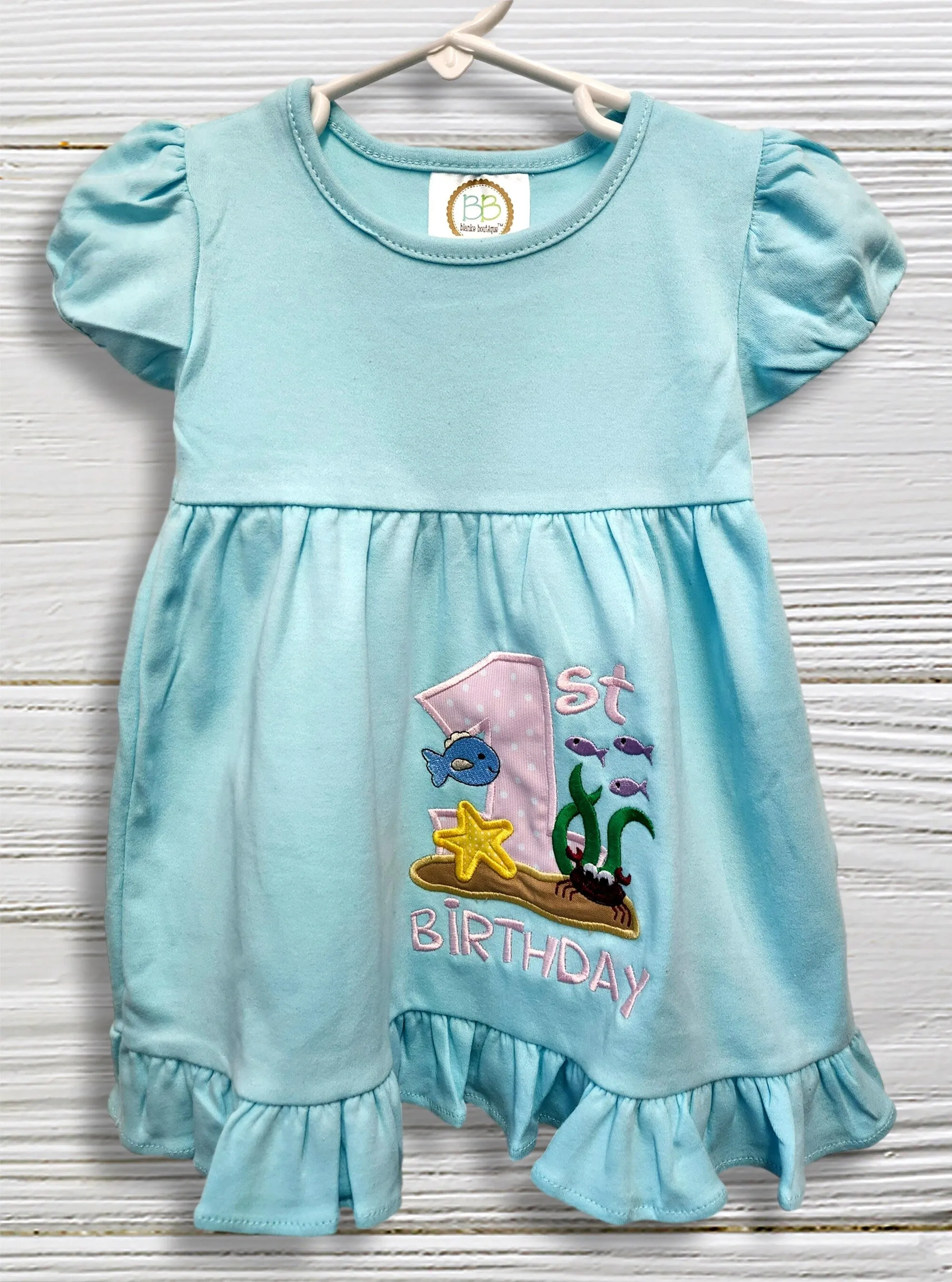Under the Sea outfit Personalized Toddler birthday Under seas dress