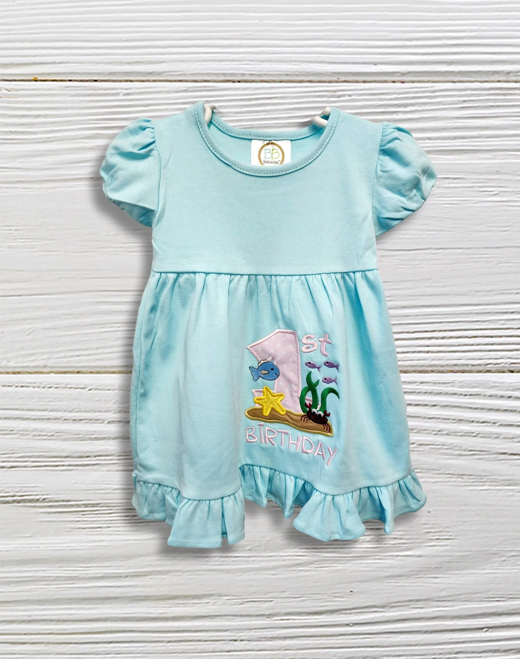 Under the Sea outfit Personalized Toddler birthday Under seas dress