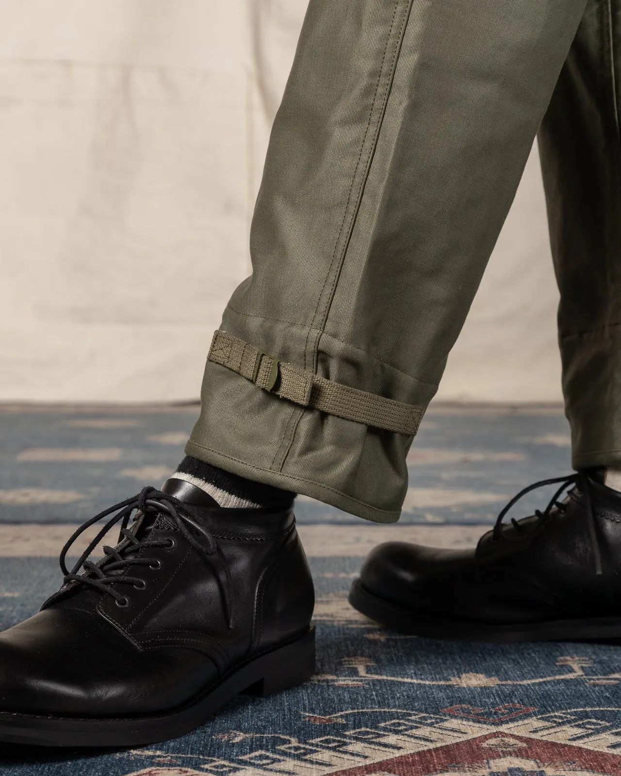U.S.N. A-2 Deck Trousers - Olive