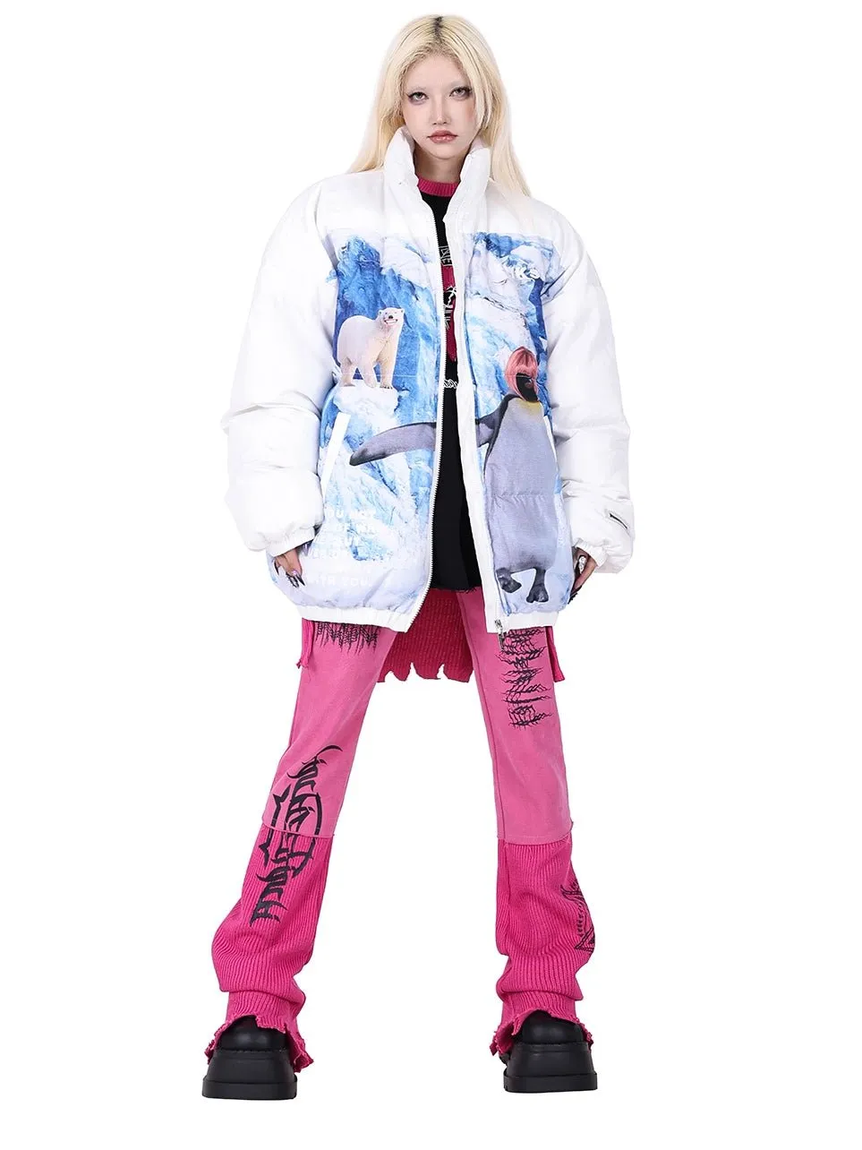 Warm Quilted Loose Jacket【s0000000363】