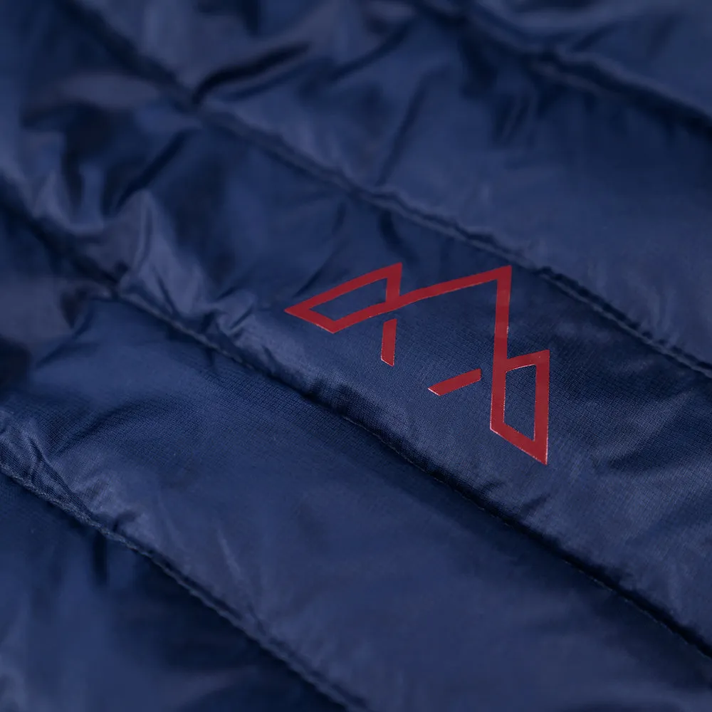 Womens Aktiv Down Gilet (Navy/Rust)