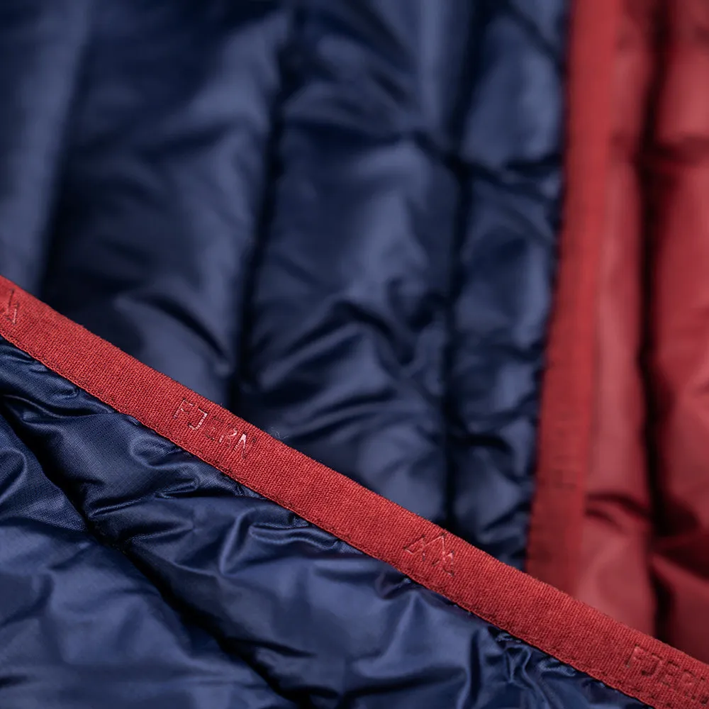 Womens Aktiv Down Gilet (Navy/Rust)