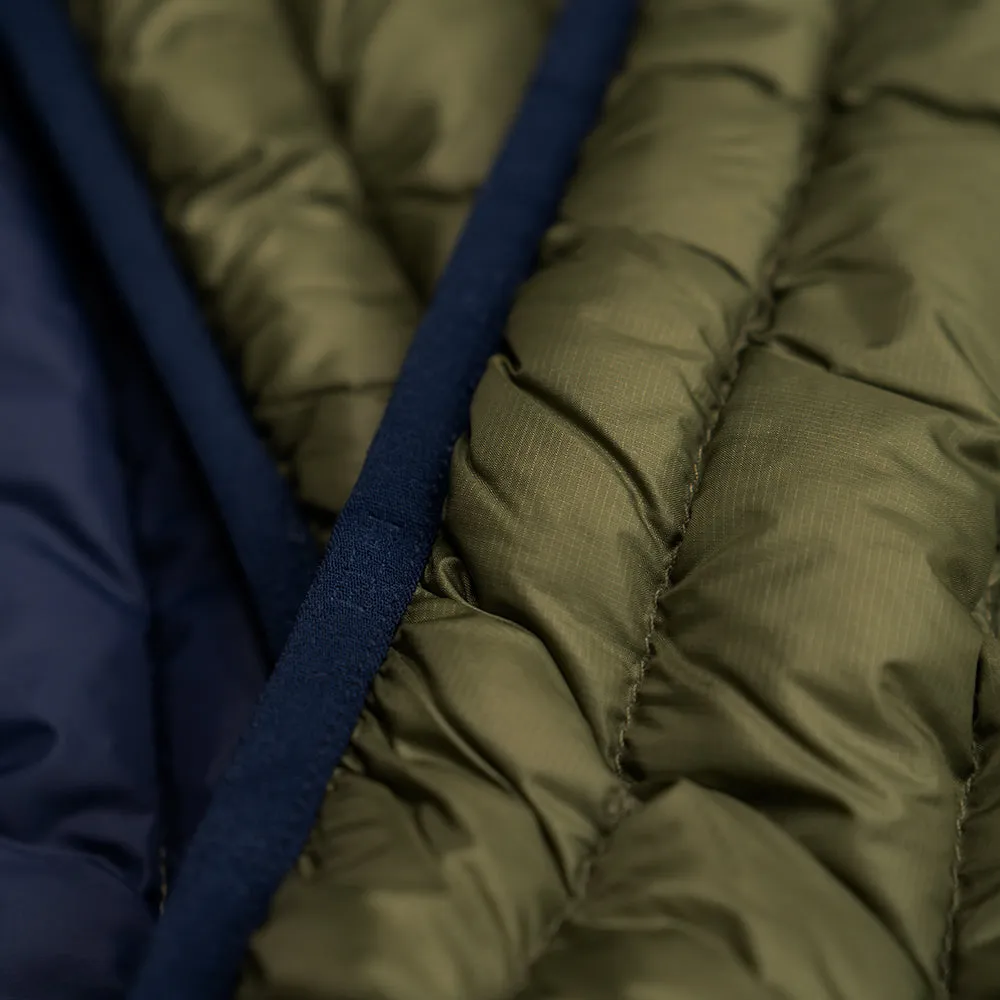 Womens Aktiv Down Gilet (Olive/Navy)