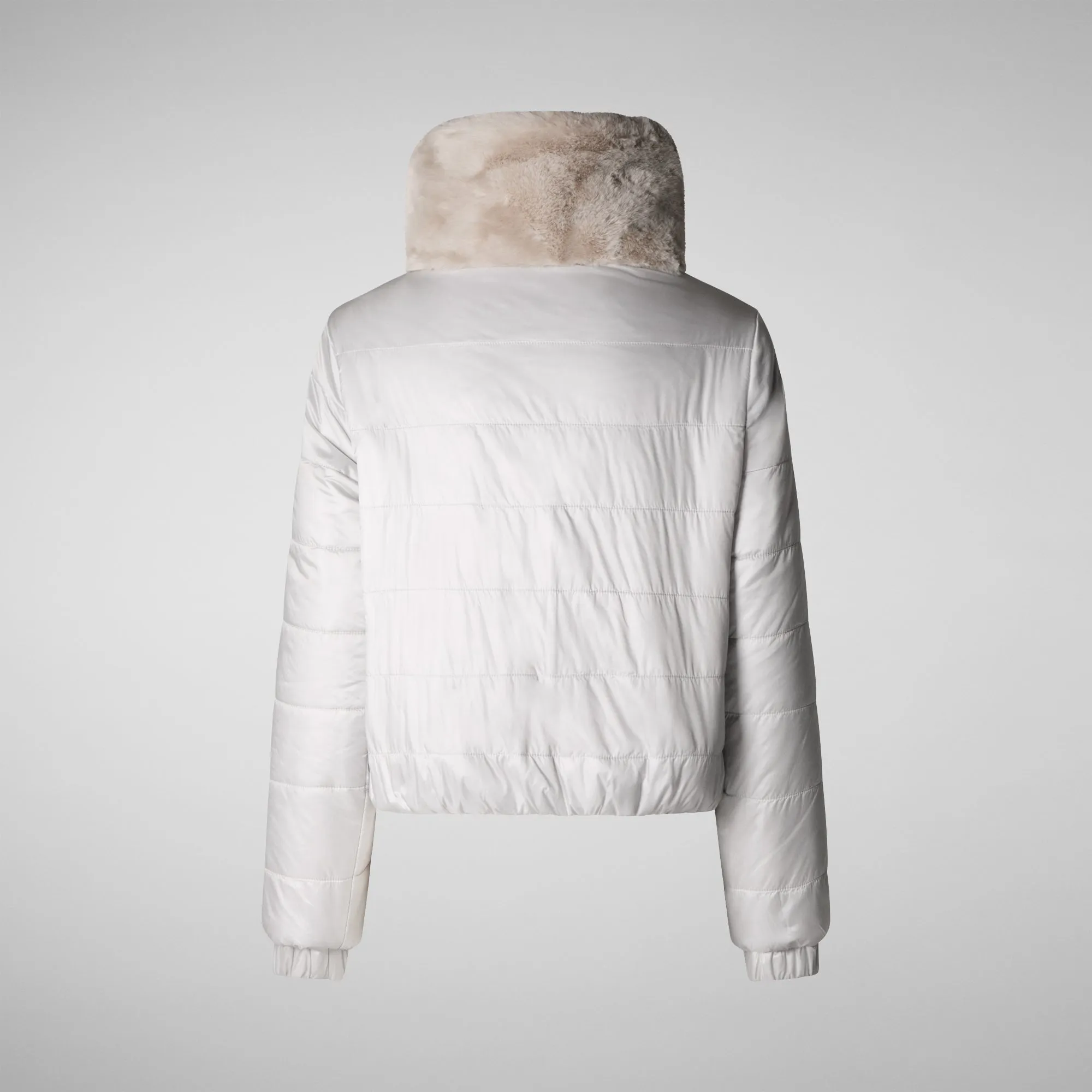 Women's jacket jeon in fog grey