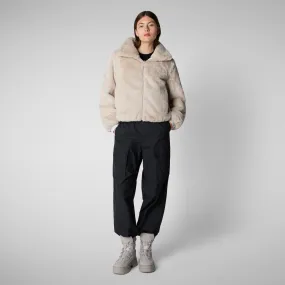 Women's jacket jeon in fog grey