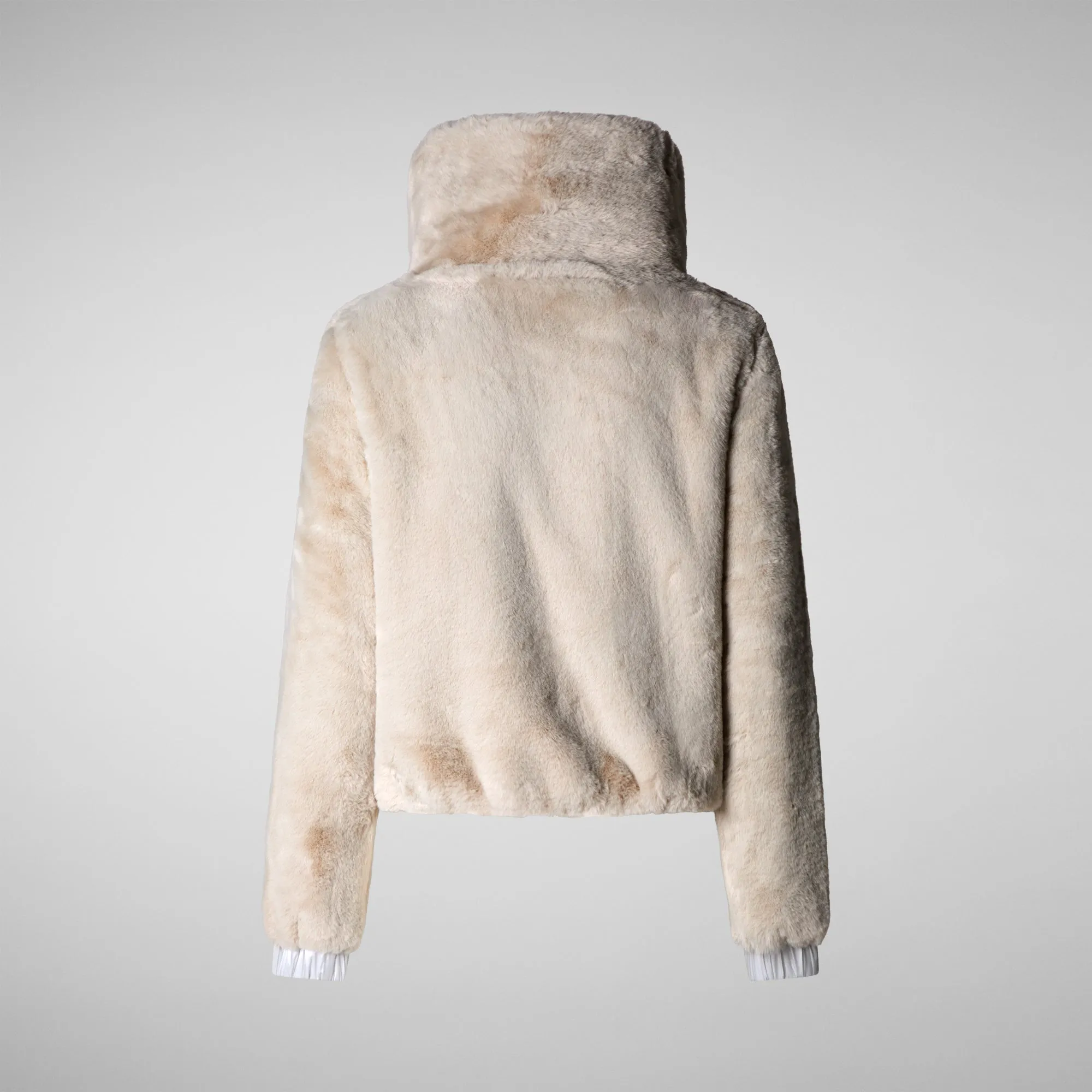 Women's jacket jeon in fog grey