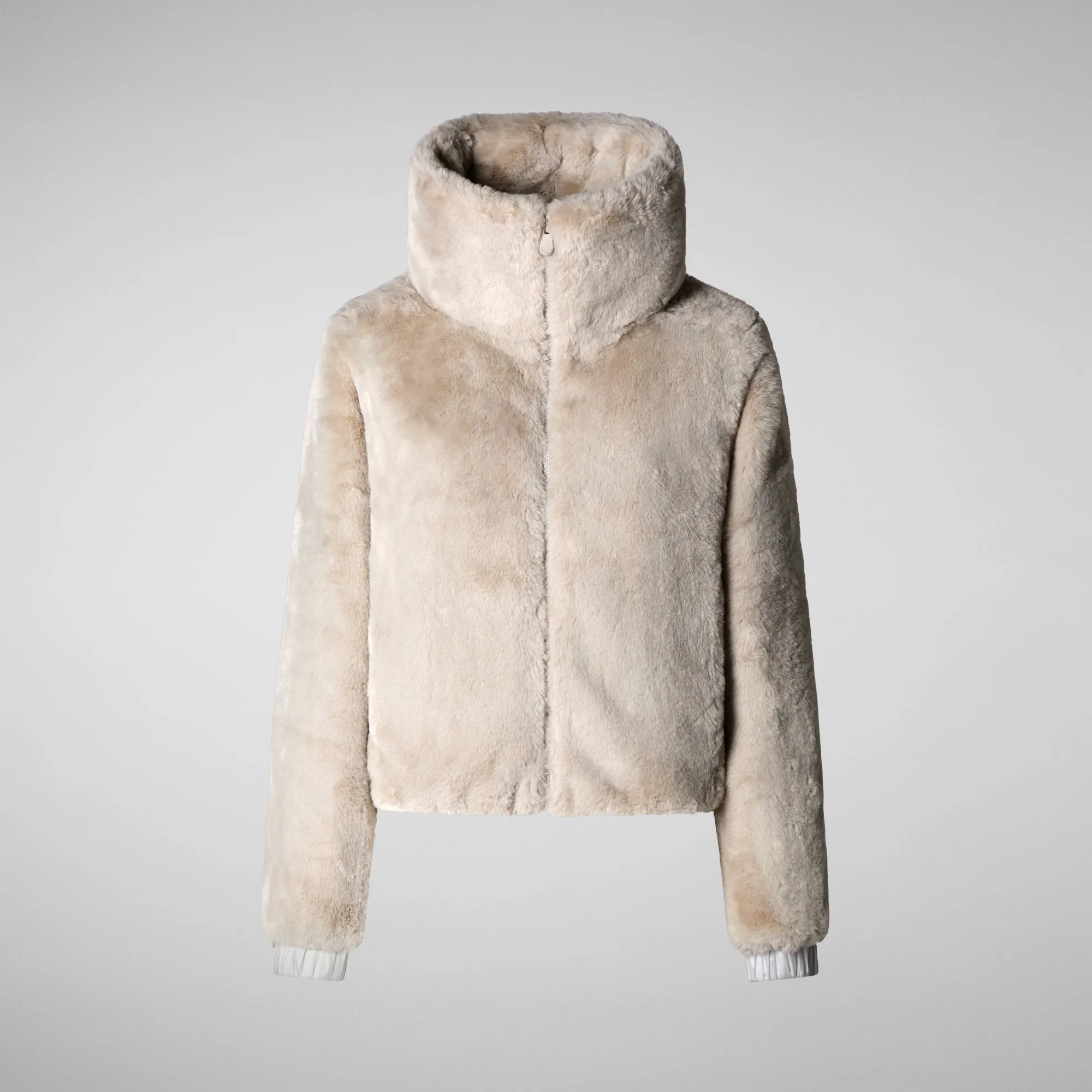 Women's jacket jeon in fog grey