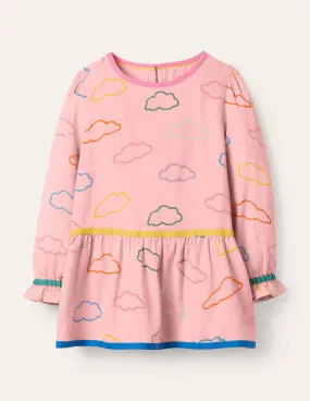 Woven Tunic-Provence Dusty Pink Clouds