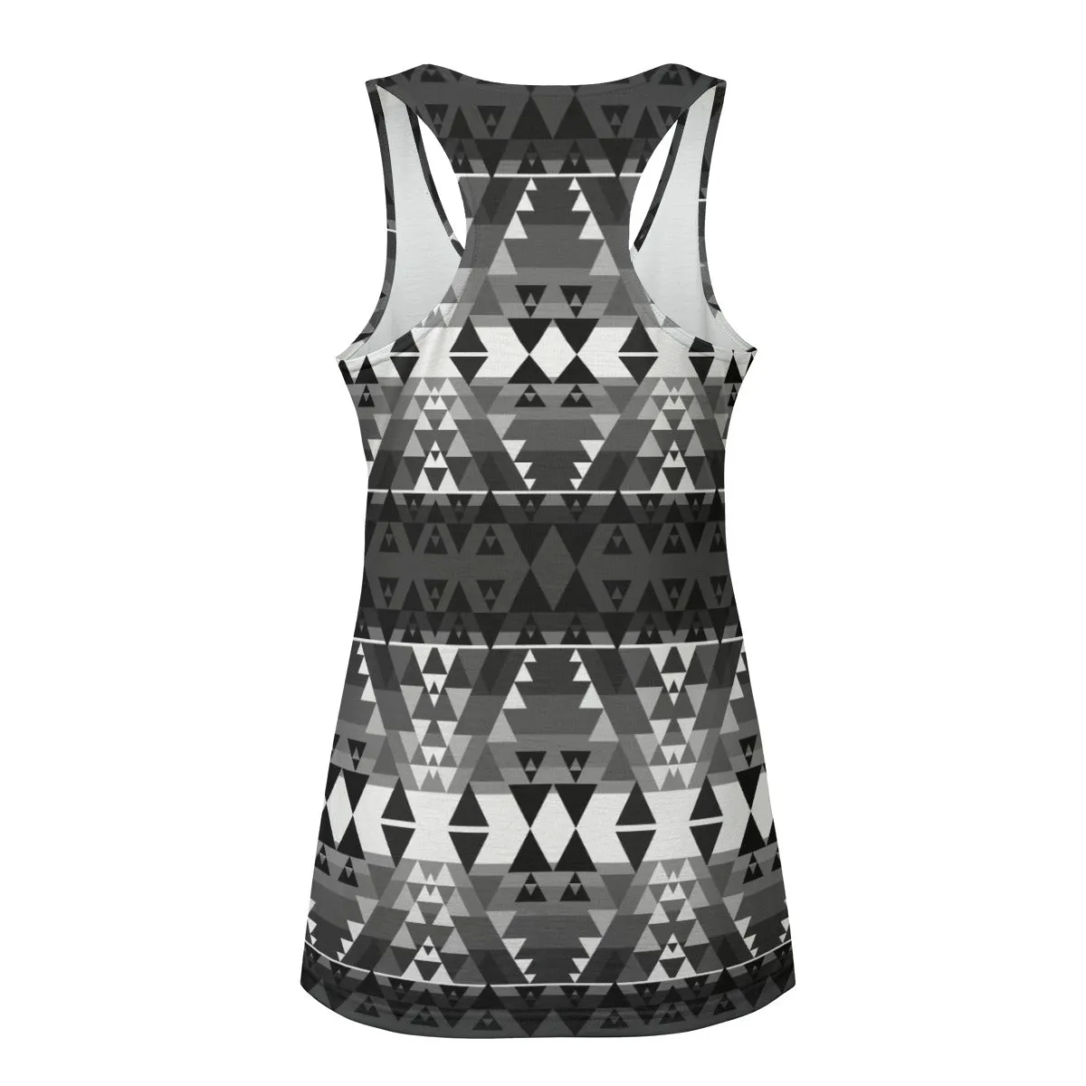 Writing on Stone Black and White Eco-friendly Women's Tank Top