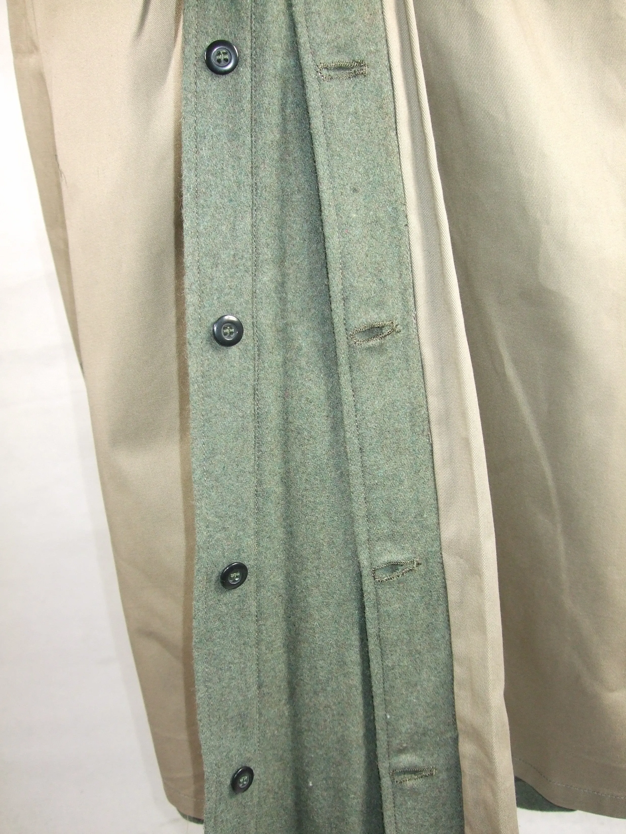 WWII German Schutzpolizei Police Officer Overcoat Greatcoat