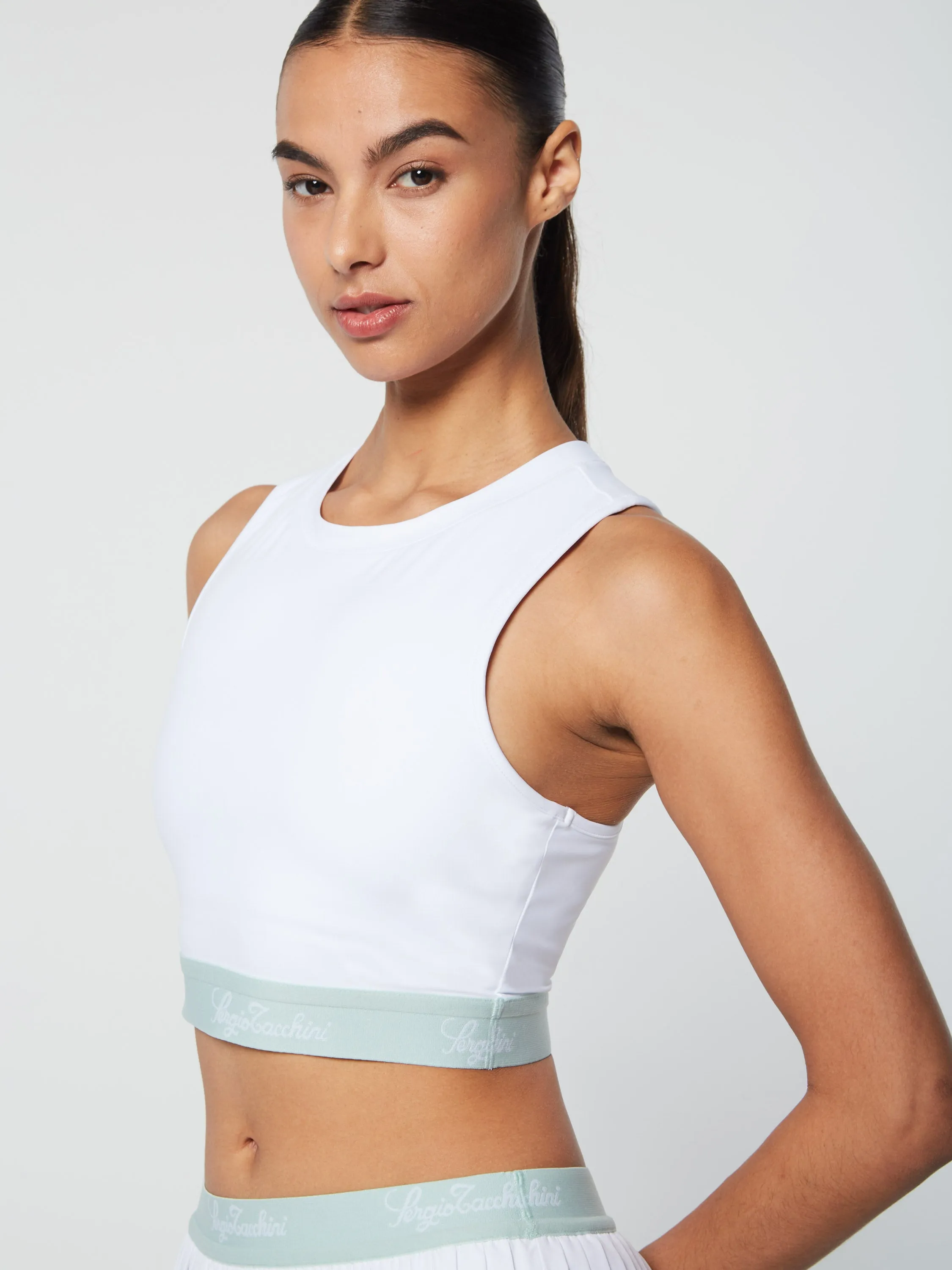 Zambrini Top- Brilliant White